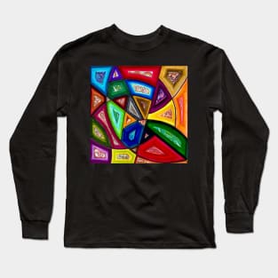 Just Shapes Long Sleeve T-Shirt